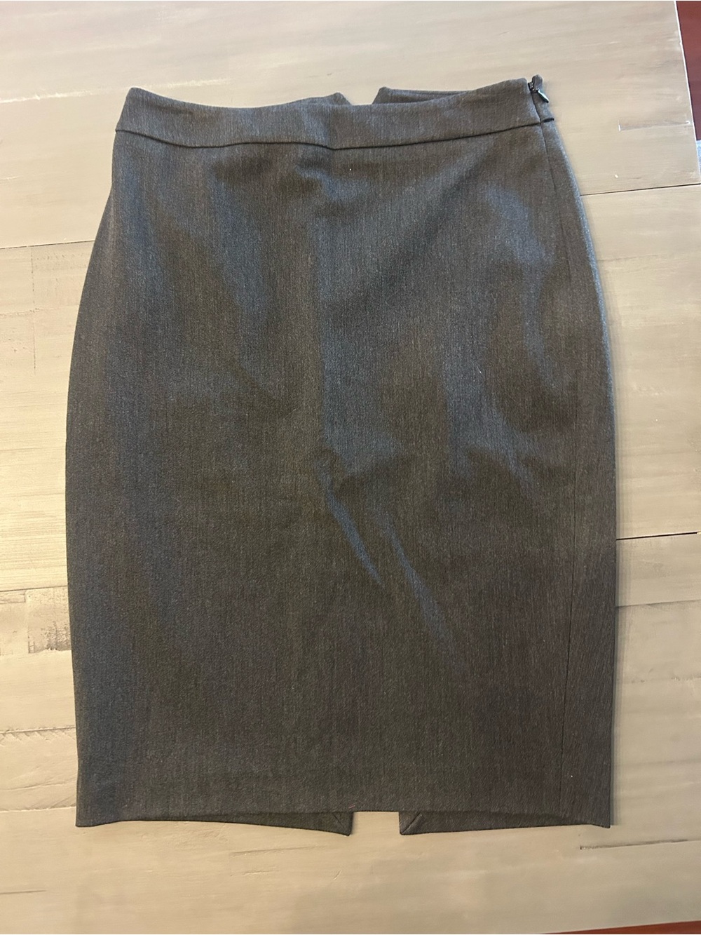 Express Charcoal Gray Pencil Skirt